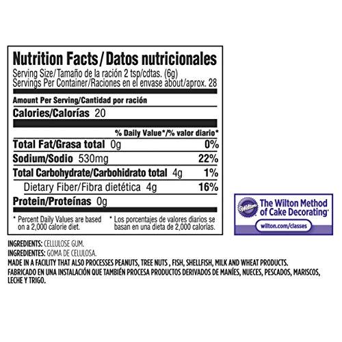 Wilton Wilton Fondant Gum-Tex Powder, For Decorators Working with Sugar Pastes, Helps Stiffen and Harden Fondant and Gum Pastes, 6 oz.