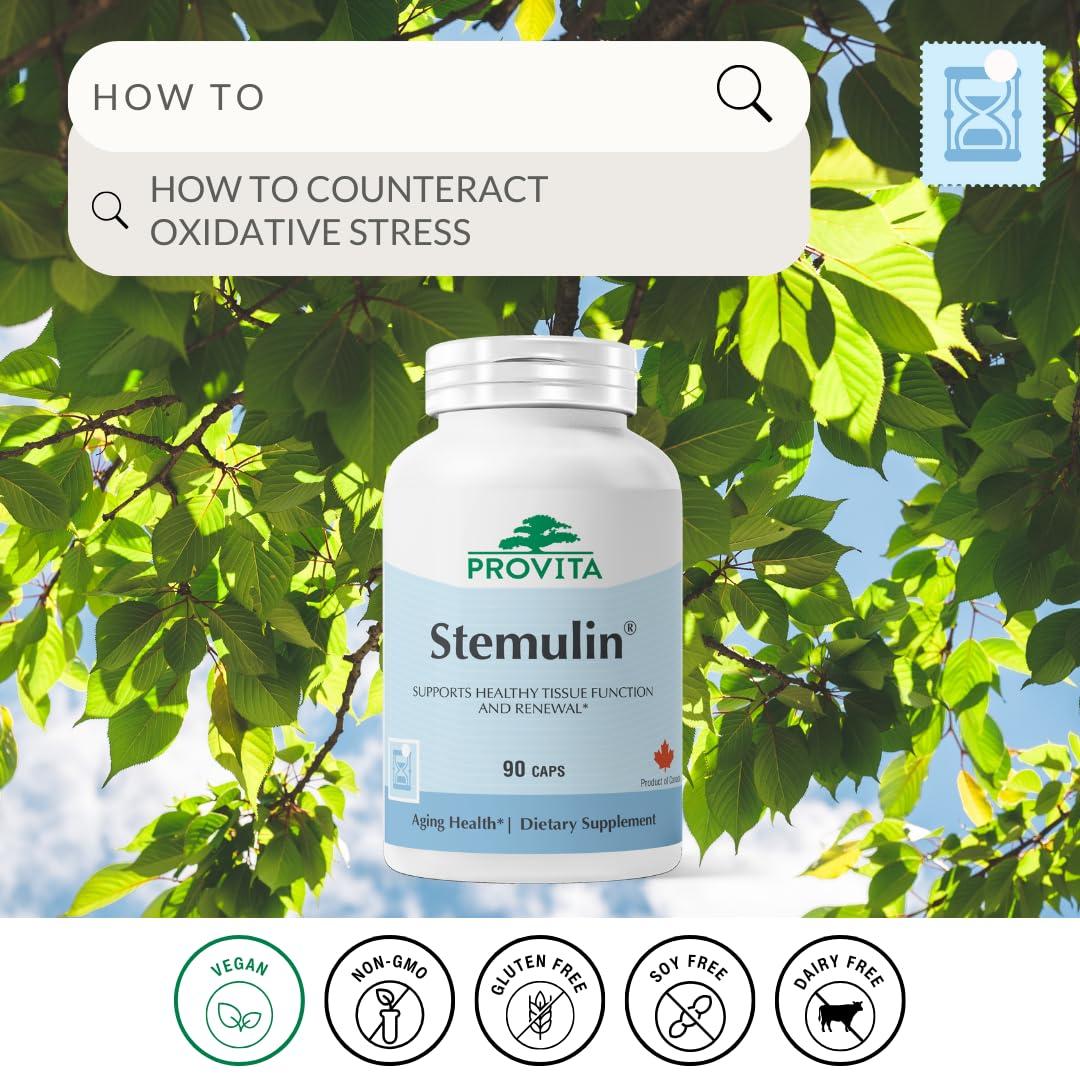 PROVITA PROVITA Stemulin CD34+ Anti-Aging, Renew and Repair, Canadian Made Nutrition