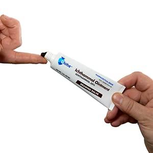 Globe Globe Ichthammol Ointment 20% (Drawing Salve) 1 OZ - Soothing Skin Relief, Treatment of Eczema, Acne, Boils, Splinters, Bee Stings - Maximum Strength