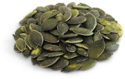 It's Delish Gourmet Toasted Pumpkin Seeds Pepitas (Green Pumpkin Seed Kernels, No Shell, Raw) by It's Delish –12 Oz Bulk Bag – Roasted Unsalted - Perfect for Salads, Baked Goods And Snacking (12 Oz)