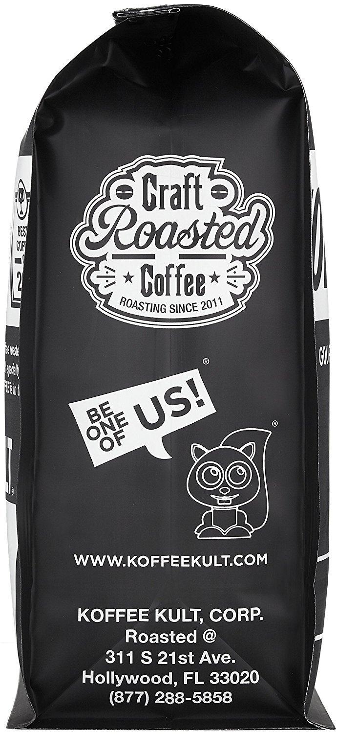Koffee Kult Koffee Kult Medium Roast Brazil Coffee Beans - 100% Single Origin Brazilian Coffee - Fresh Artisan Roasted (Whole Bean, 32oz bag)