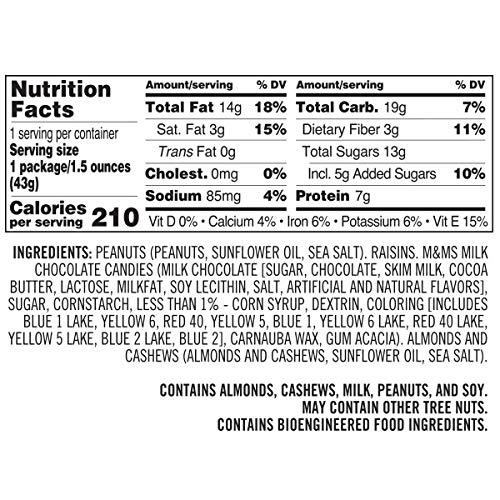 Kar's Kar’s Nuts Sweet ‘N Salty Deluxe Trail Mix, 1.5 oz Individual Snack Packs – Bulk Pack of 18, Gluten-Free Snacks