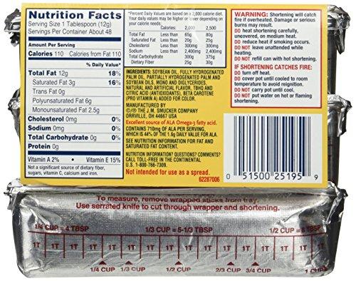 Crisco Crisco, Baking Sticks, Butter Flavor, All Vegetable Shortening, 20oz Package (Pack of 2)