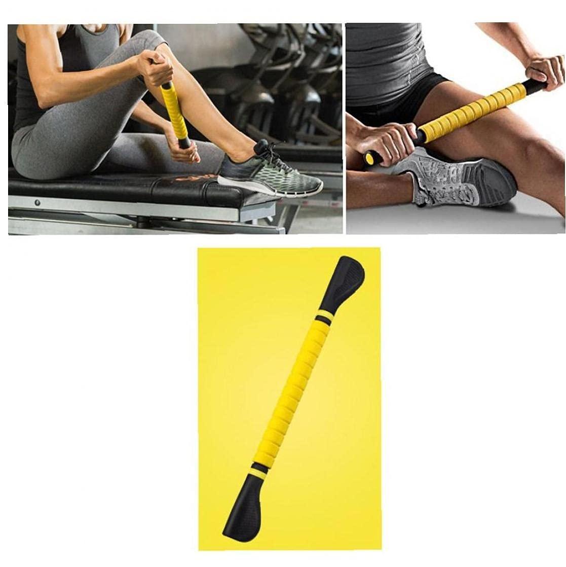 TOSSPER 1pc Handheld Muscle Roller Stick Massage Bar for Legs Back Thighs Arms