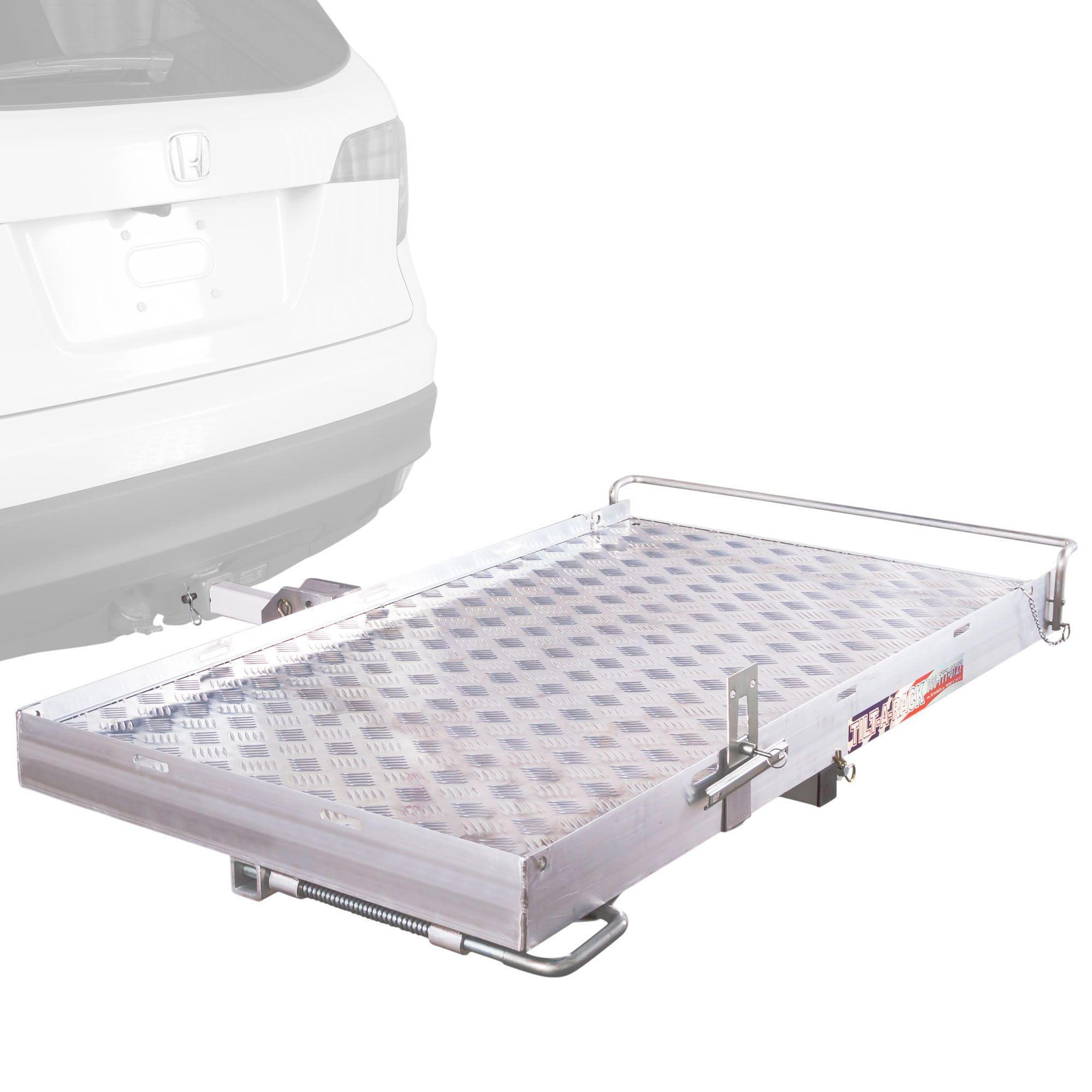 Tilt-A-Rack Tilt-A-Rack Aluminum Scooter and Wheelchair Full Size Carrier - 500 lb. Capacity