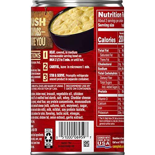 Campbell's Campbell's Chunky Soup, Chicken Broccoli Cheese Soup, 18.8 Oz Can