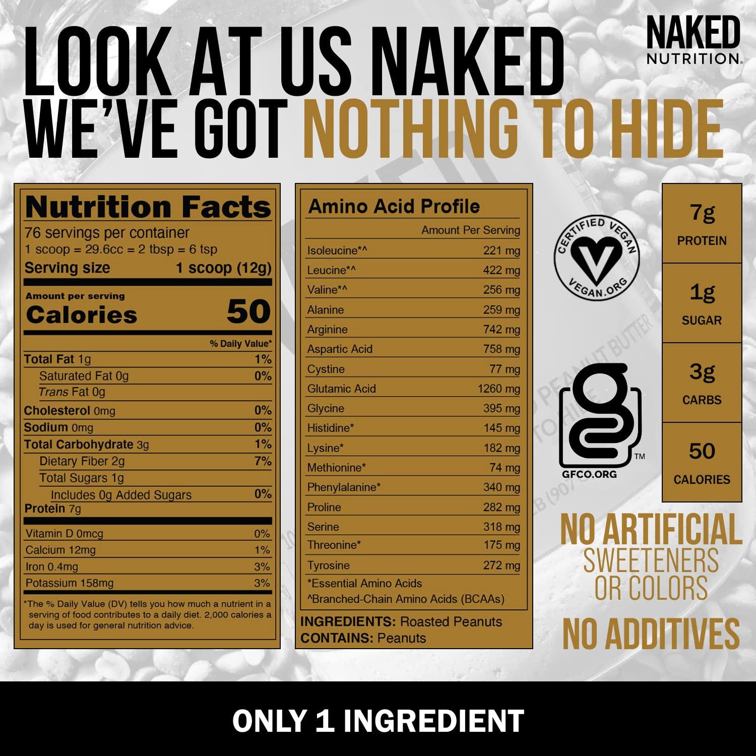 NAKED nutrition NAKED Protein Powder Blend PB Bundle