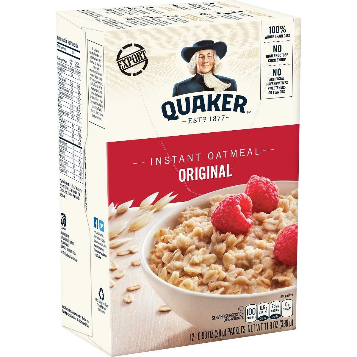 Quaker Quaker Oats Instant Oatmeal