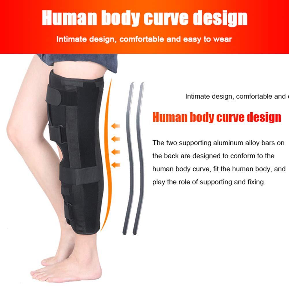 XJZHANG XJZHANG Adjustable Knee Support Joint Brace Surgical Fixation Stabilization Fracture Support, Before and After Surgery Splint - Post Op Immobiliser