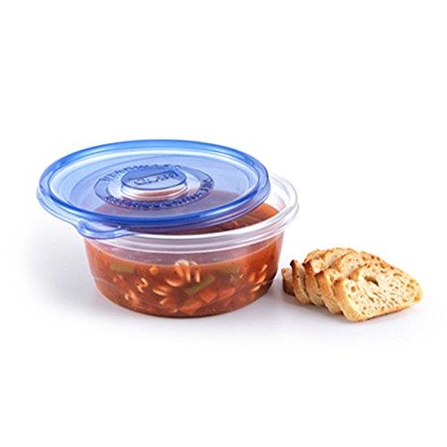 Glad Glad Food Storage Containers - Big Bowl Container - 48 Ounce - 3 Containers - 6 pack