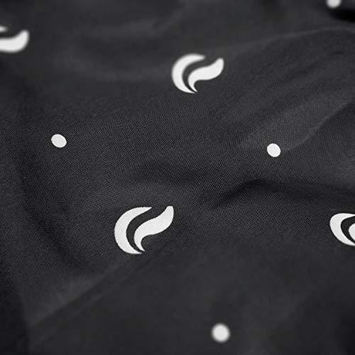 Skunk Skunk Mr Slick Smell Proof Bag 11\"x6\" US PATENT NUMBER D824,672 (Black/Brown Leather)