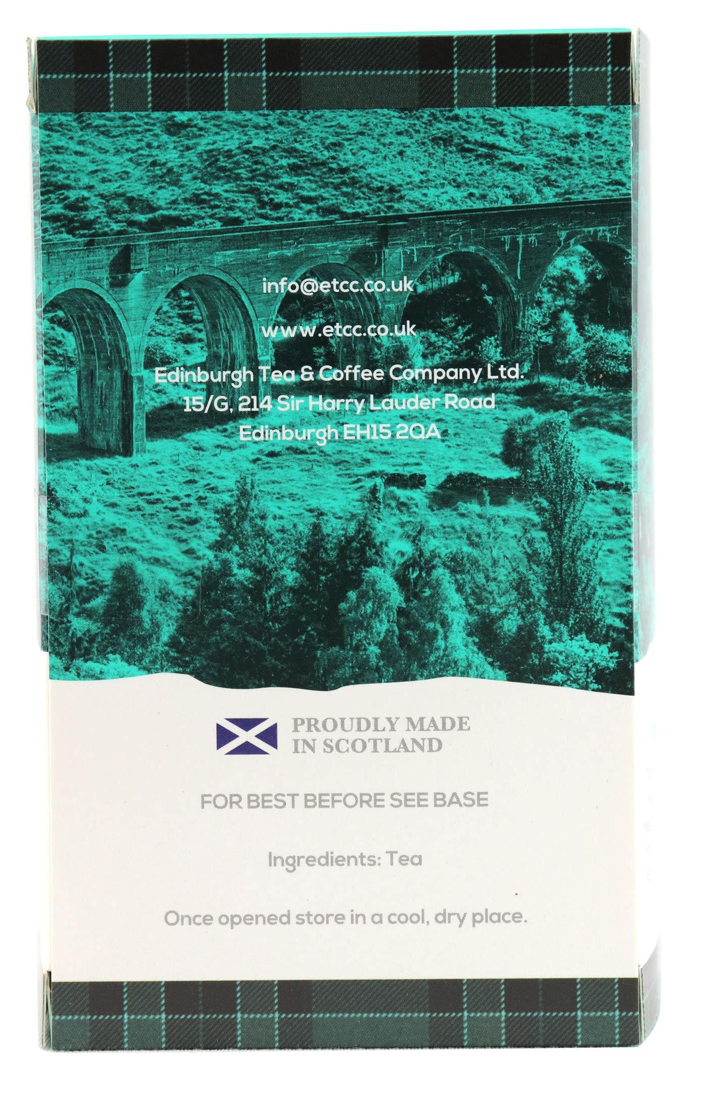 Edinburgh Tea & Coffee Company Ltd. Artisans Since Edinburgh Tea & Coffee Company Scottish Breakfast Tea - 25 Count (Envelope/Tagged), 1.76 Ounce