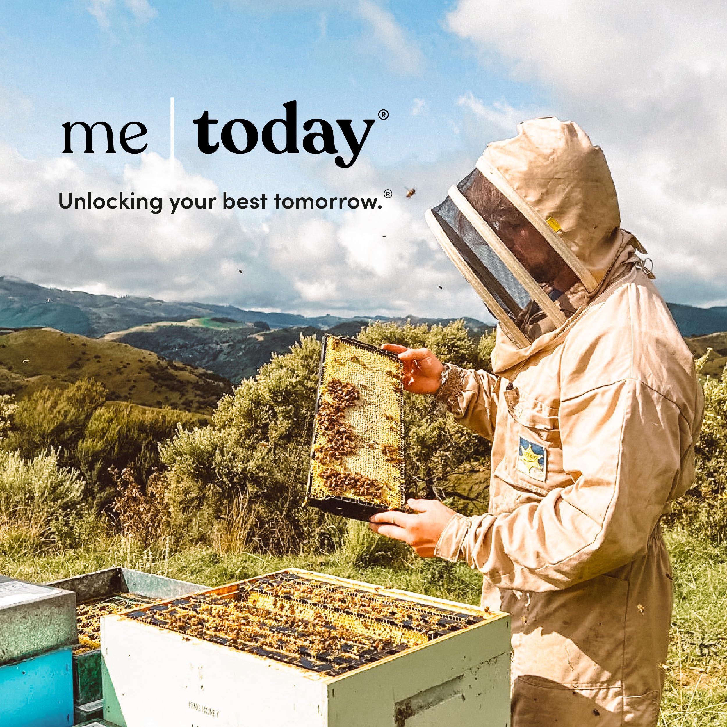 me today Me Today Manuka Honey, UMF 13+/MGO 404+ from New Zealand Authentic, Raw & Unpasteurized Honey | Raw Manuka Honey for Daily Wellness Support | Delicious Honey Crafted by Bees in 8.8oz