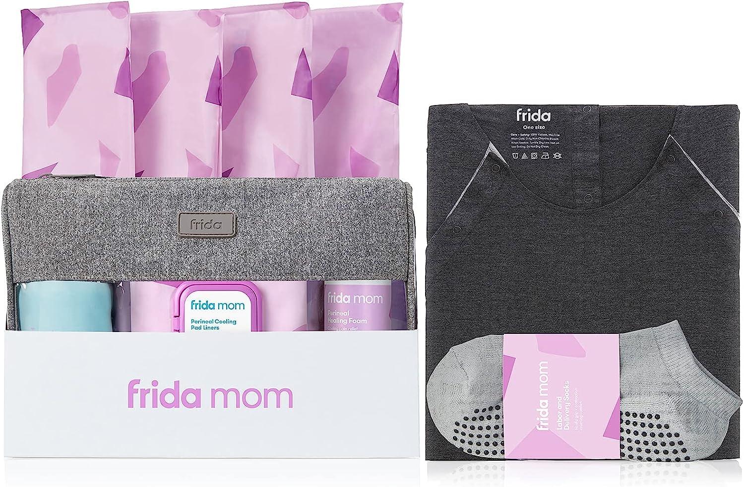 Frida Baby Frida Mom Labor and Delivery + Postpartum Recovery Kit + Breast Care Self Care Kit