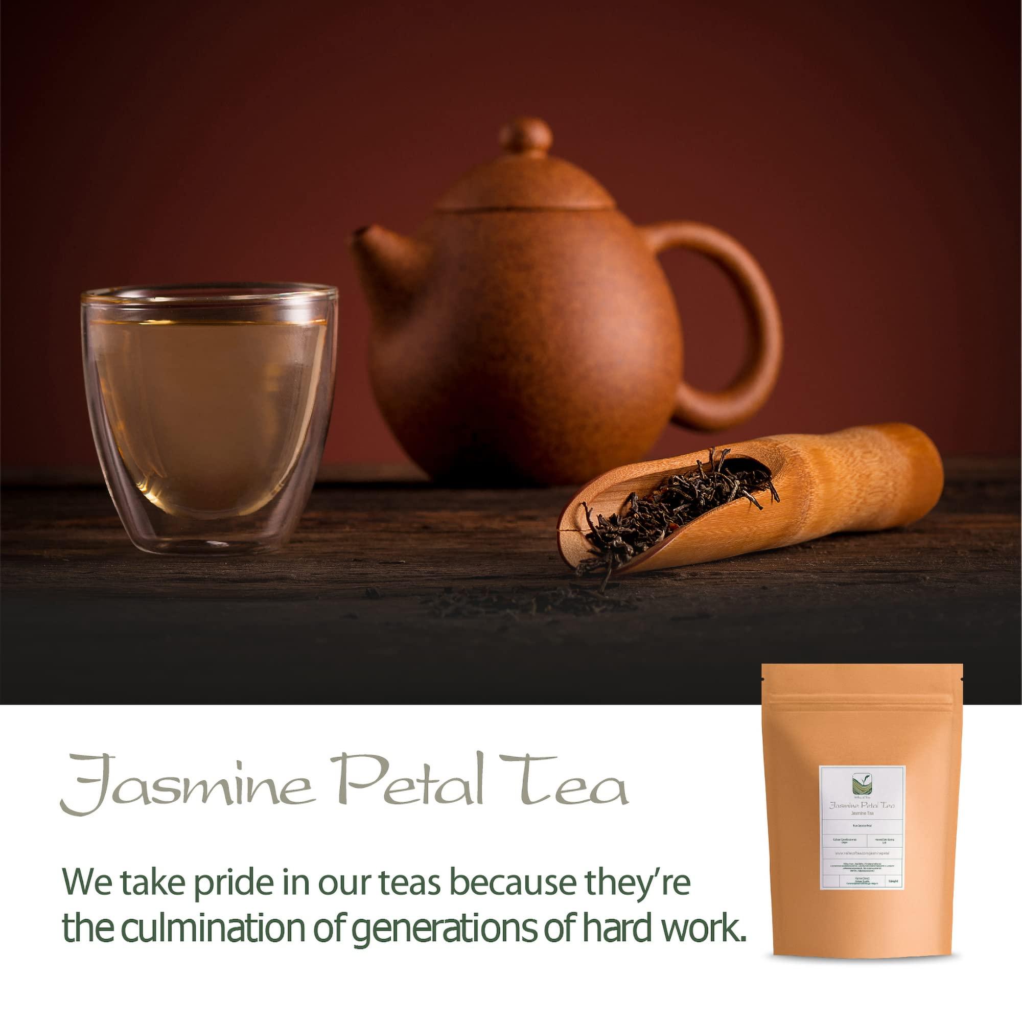 Valley of Tea Jasmine Green Tea With Buds - From Jinghua Zhejiang China - Yin Hao Silver Tip - Yin Hao Jasmine Tea Green Tea Chinese Jasmin Tea Jasmine Chinese Tea Yin Hao Tea Jasmine Silver Tea