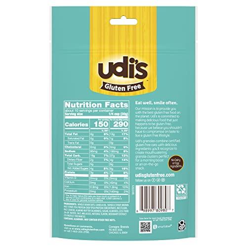 Vlasic Udi\'s Gluten Free Almond Butter Granola, 11 oz. (Pack of 4)