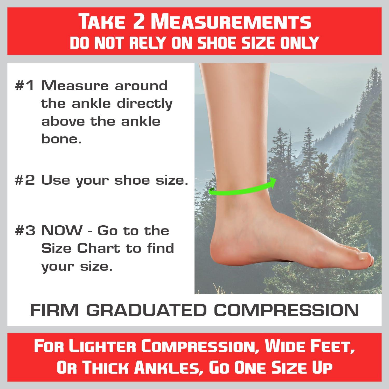 TechWare Pro TechWare Pro Plantar Fasciitis Socks Therapy Grade Targeted Cushion Compression Socks for Men & Women. Ankle Brace Foot Sleeve & Arch Support for Achilles Tendonitis & Heel Pain Relief Beg/Beg LRG