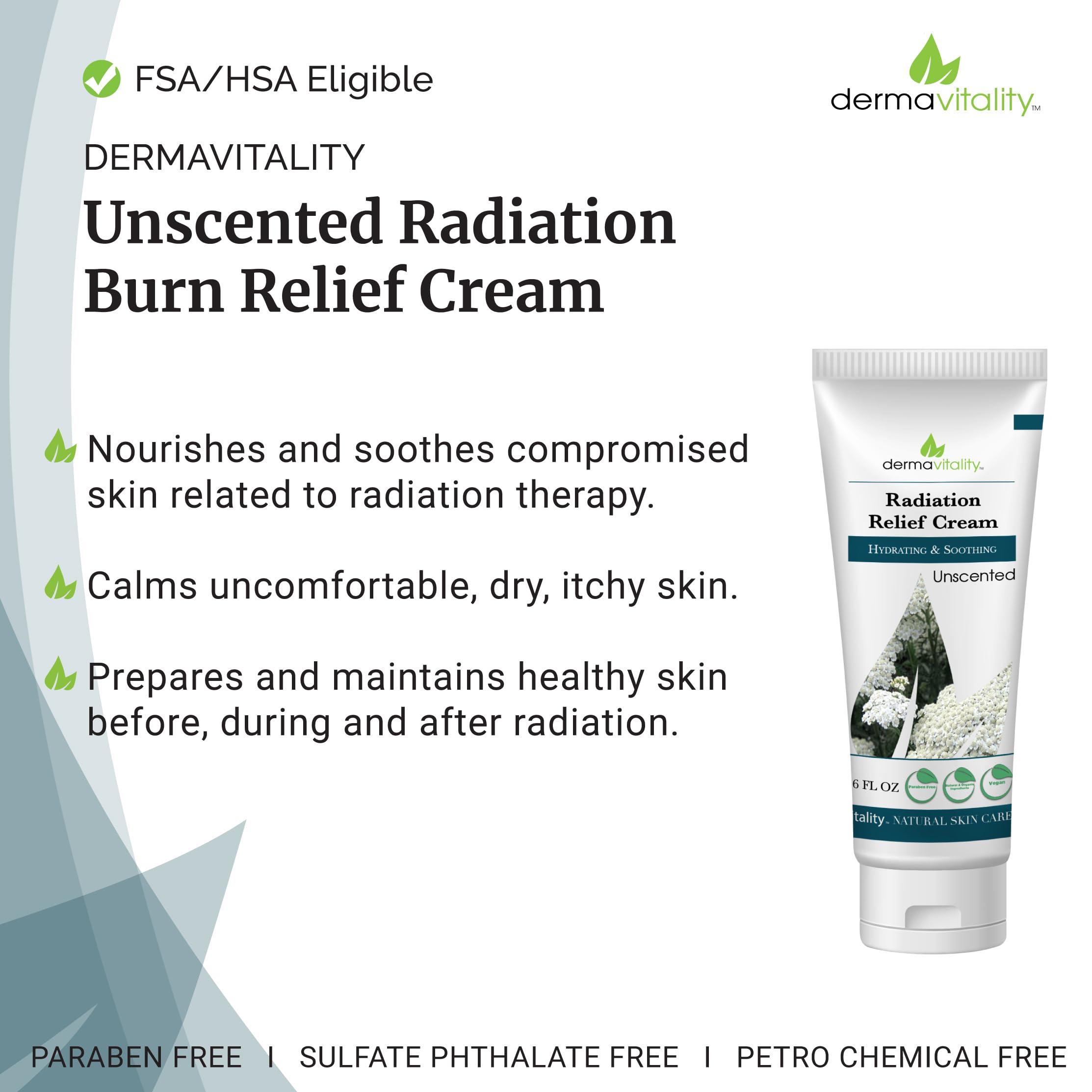 UltimateVitality UltimateVitality Unscented Radiation Burn Relief Cream Calendula Cream for Radiation Patients, Natural, Organic, Paraben, Pthalate Free - 6 Ounces