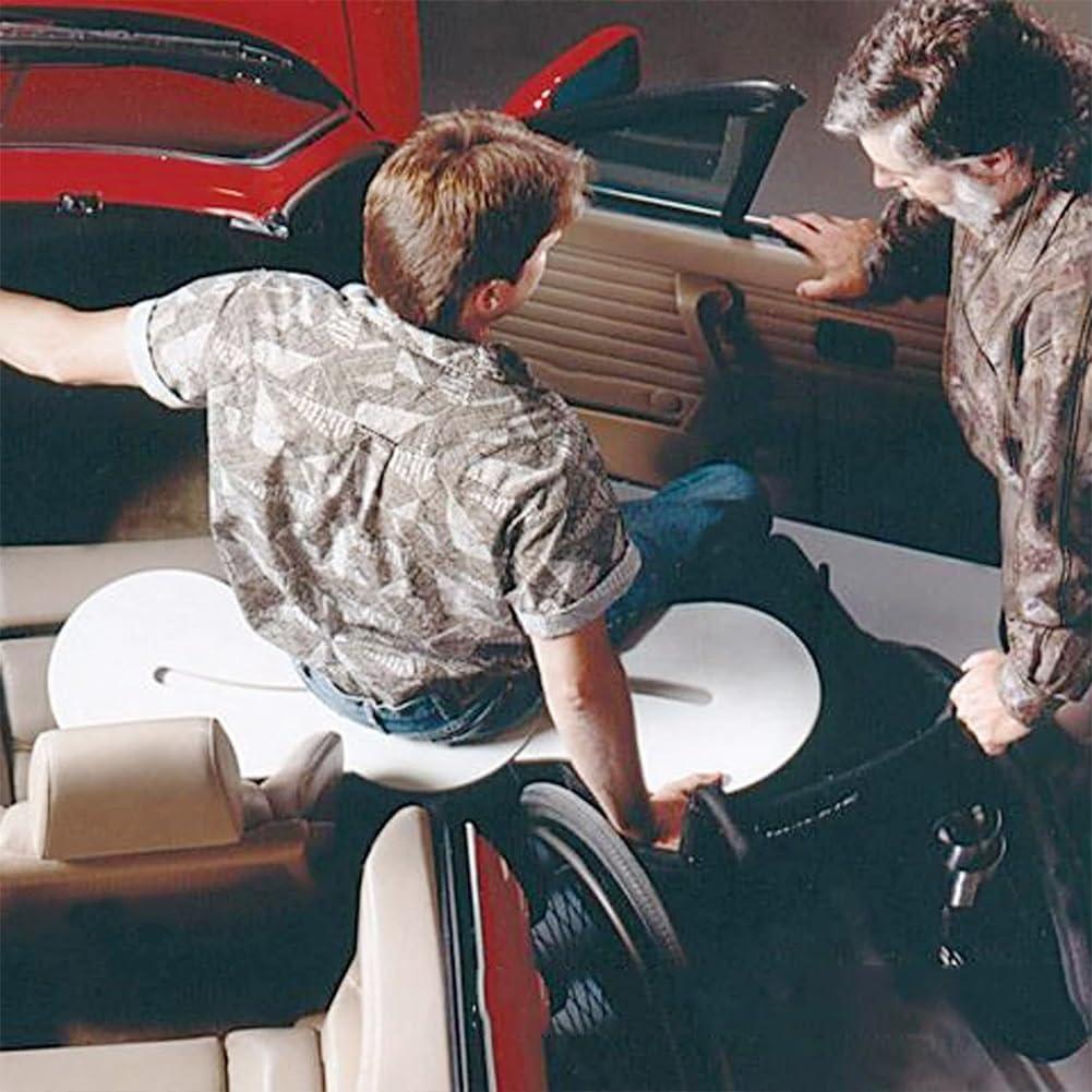 RAPPRG RAPPRG Slide Board for Wheelchair Transfer Board Disk for Wheelchair User Sliding Board to Wheelchair Transfer, Bed Transfer and Slide Board for Nursing Patient, Wheelchairs, Disabled