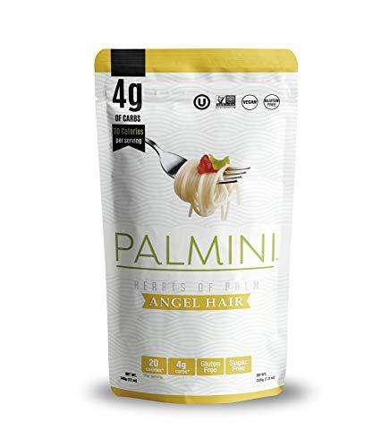 Palmini NEW !! Palmini Pouch VARIETY PACK | Linguine | Angel Hair | Lasagna | Rice | 4g of Carbs | As Seen On Shark Tank | Gluten Free (12 Ounce (Pack of 4))