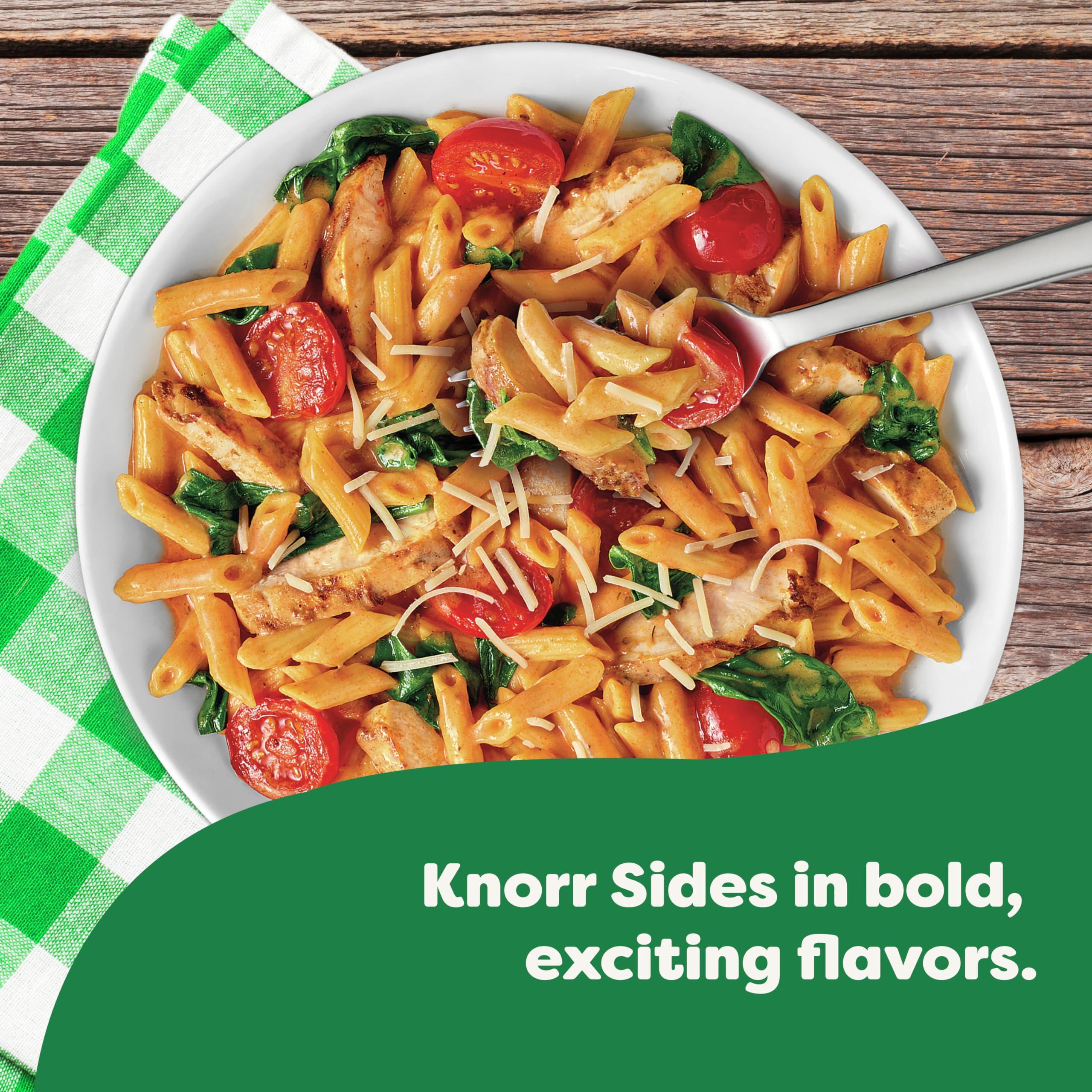 Knorr Knorr Pasta Sides Marinara Pasta, 8 count, for a Delicious + Quick Side Dish, with No Artificial Flavors or Preservatives, 4.4 oz