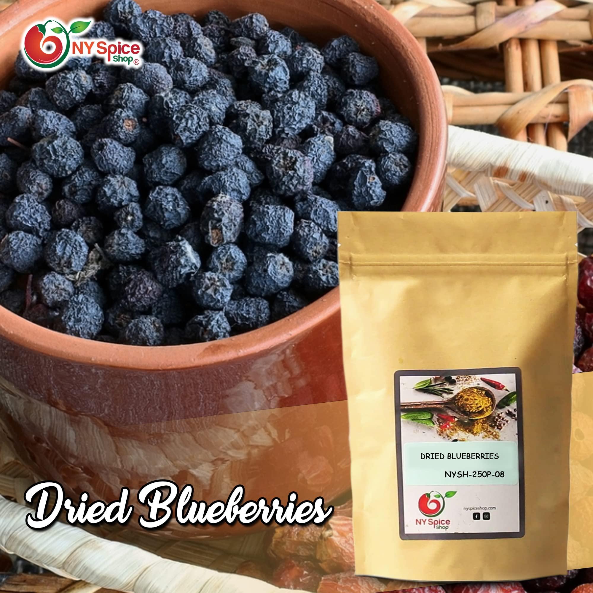 NY Spice Shop NY SPICE SHOP Whole Dried Blueberries - 48 Ounces Dried Blueberries - Blue Berries Fruit - Dehydrated Blueberries Fresh Dried Blueberries Bulk, Blueberry Raisins - Dry Fruits, Dried Blueberries,