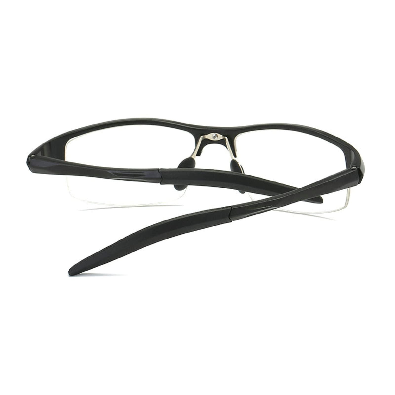 willochra sports cycling full lens Reading Glasses Men Presbyopia Hyperopia Glasses Transition Sun Photochromic Sunglasses Reader (2pcs-black&silver, 1.25, multiplier_x)