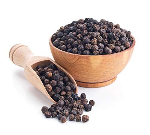 NY Spice House Premium Whole Black Peppercorns – Tellicherry Black Pepper Grinder - Black Peppercorns for Grinder Refill - Whole black Peppercorns Bulk - NON-GMO, All Natural, Vegan, 3 Pound (3lbs.) By NY SPICE SHOP