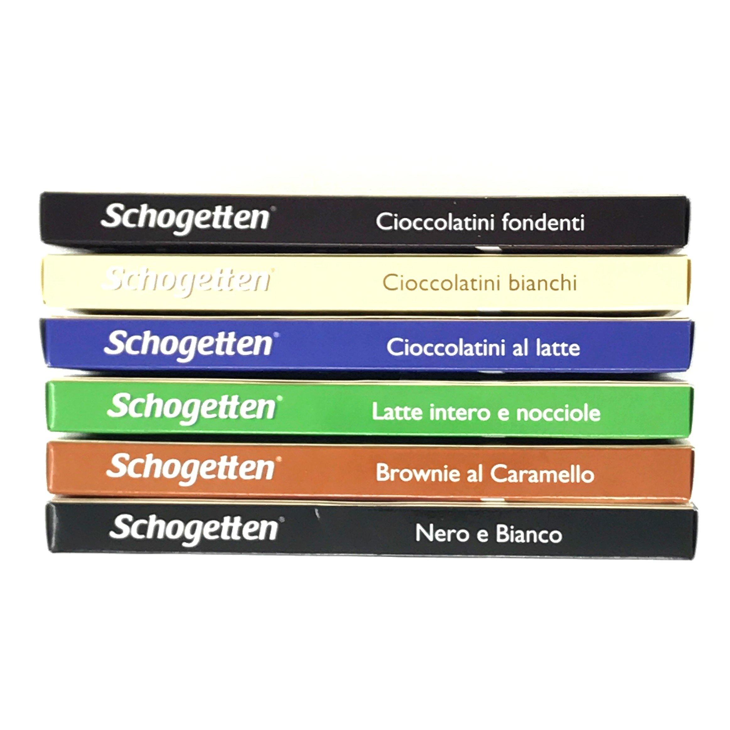 Schogetten Schogetten Assortment of German Pre-Selected Chocolates (Bundle of 6 bars)