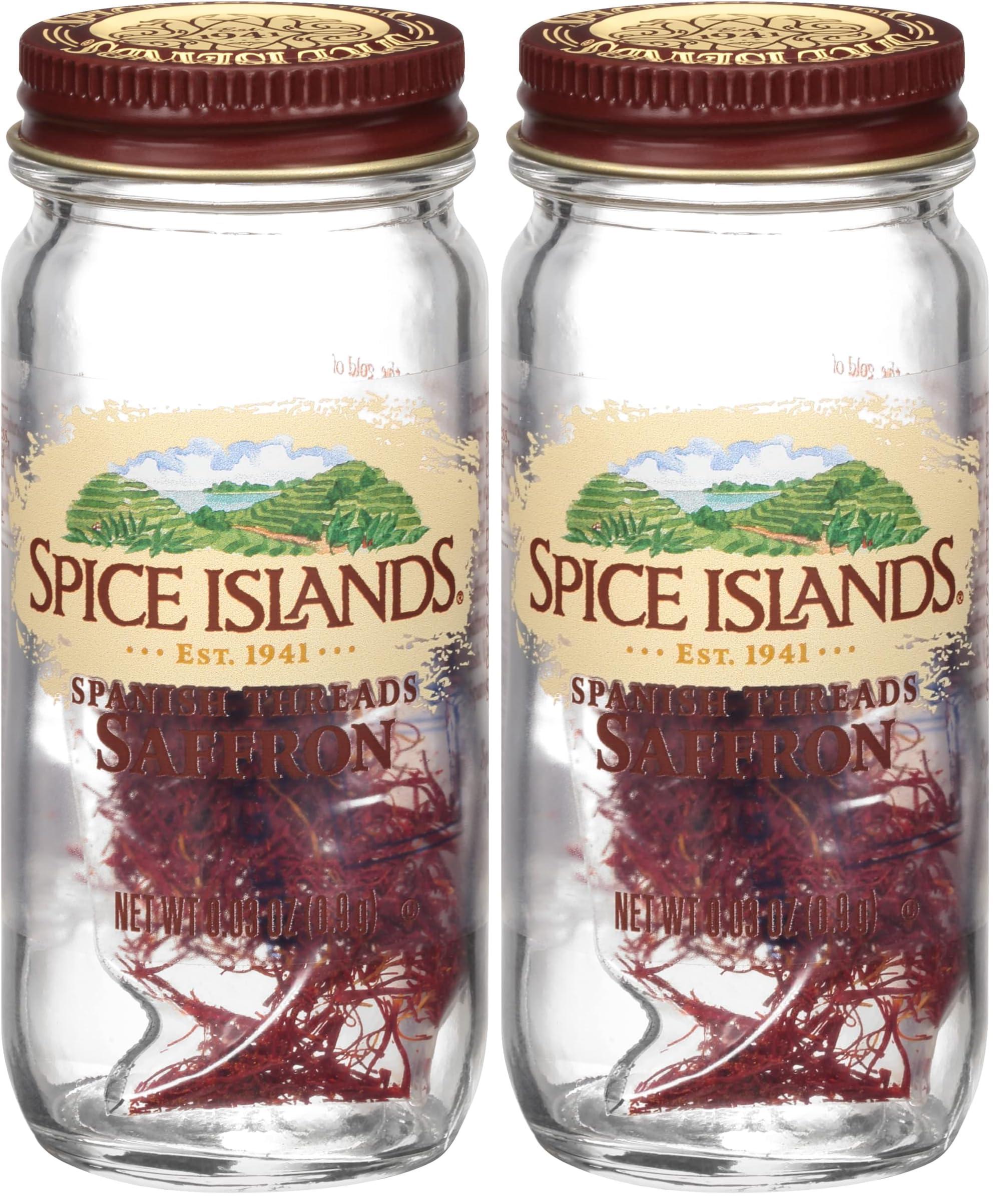 Spice Islands Spice Islands Saffron Threads, 0.035 Ounce (Pack of 2)