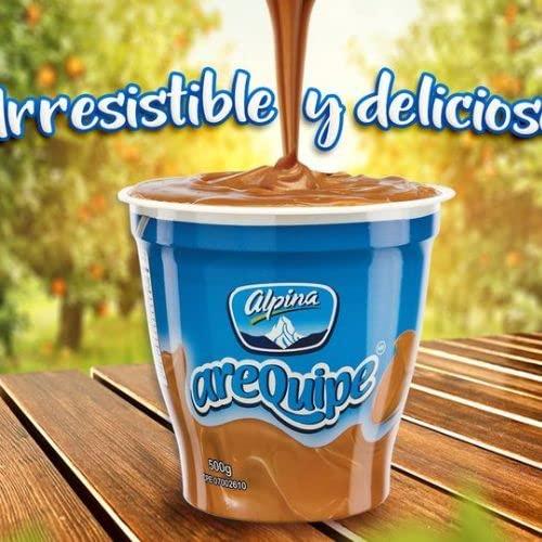 RUUFE Colombian Arequipe (2 PACK) or Dulce de Leche Colombian food dulce Colombiano made by Alpina