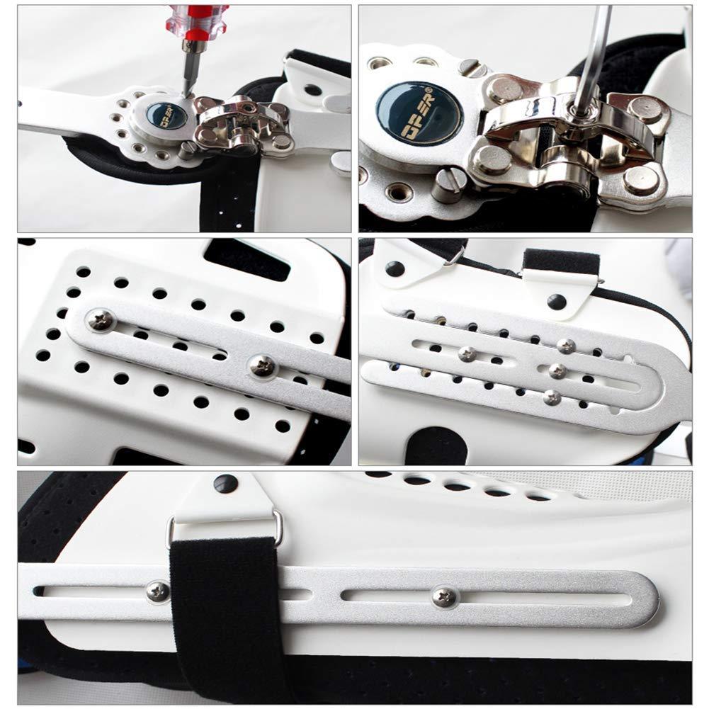 Generic Knee Support Brace,Hip Knee Ankle Foot Orthosis Leg Fracture, Lower Limb Paralysis, Hip Walking Fixed with Walking Boots Brace Knee Surgery Ligament Support, Durable Ankle Foot Orthosis Brace