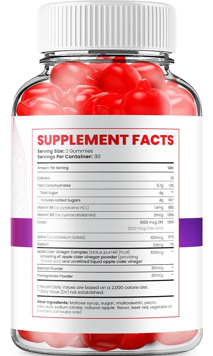 Indelo (2 Pack) Pure Slim Keto ACV Gummies - Advanced Formula PureSlim Keto plus ACV Gummies Apple Cider Vinegar Pure Slim ACV Gummies Dietary Supplement Reviews Men Women (120 Gummies)