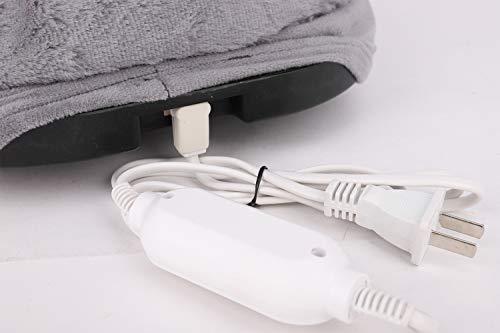 Clobeau Foot Warmer Electric Feet Heated Cushion Warmer Winter Foot Heating Pads Warming Foot Massager Heating Cooling Foot Warmer Bag Body Warmer Cold Weather Xmas Gifts