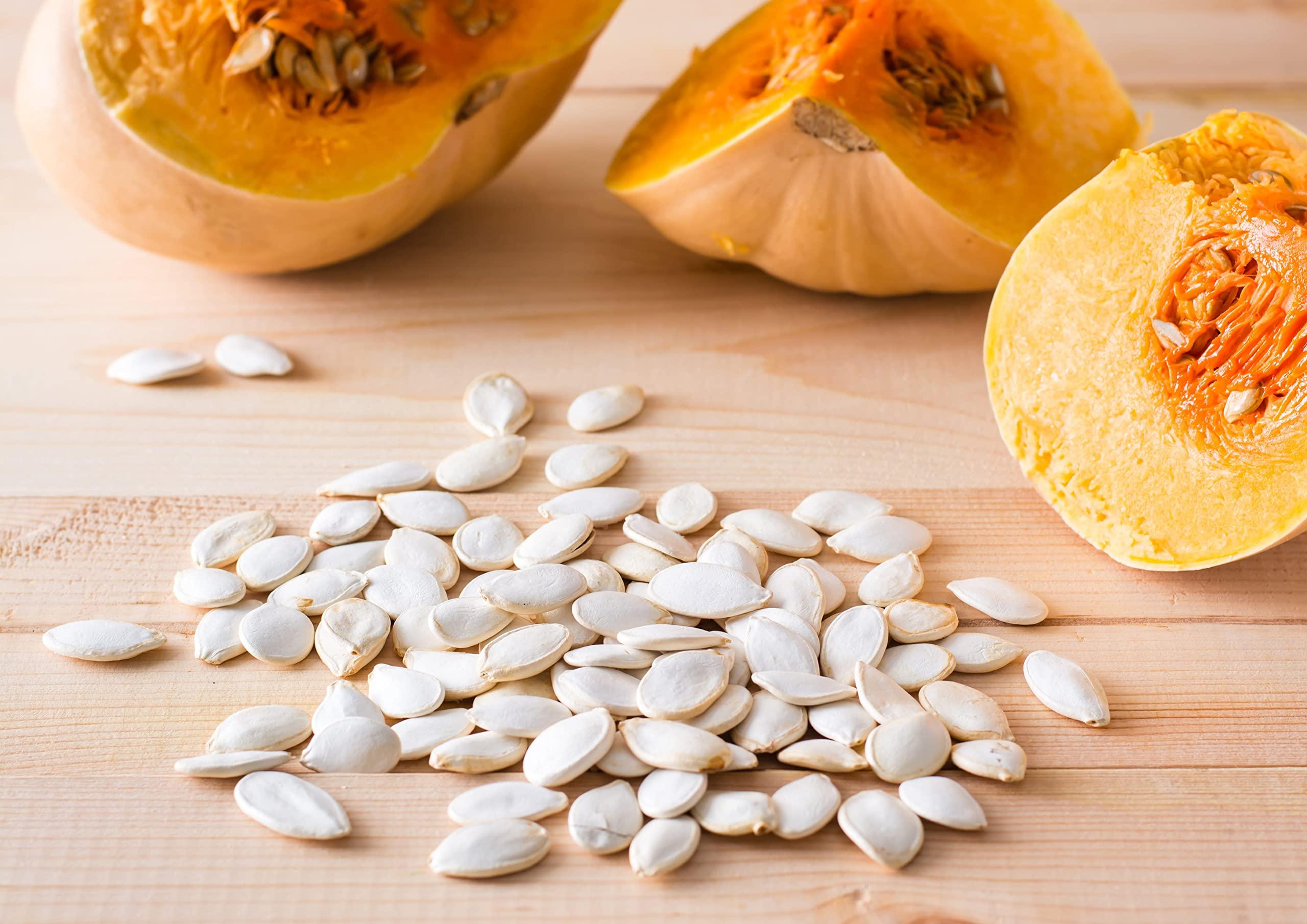Food to Live Food to Live Organic Raw Pumpkin Seeds in Shell, 1 Pound Non-GMO, Dried, Unsalted, Unroasted, Vegan, Bulk. Good Source of Protein, Fiber, Omega Fats. Great for Roasting with Homemade Seasonings
