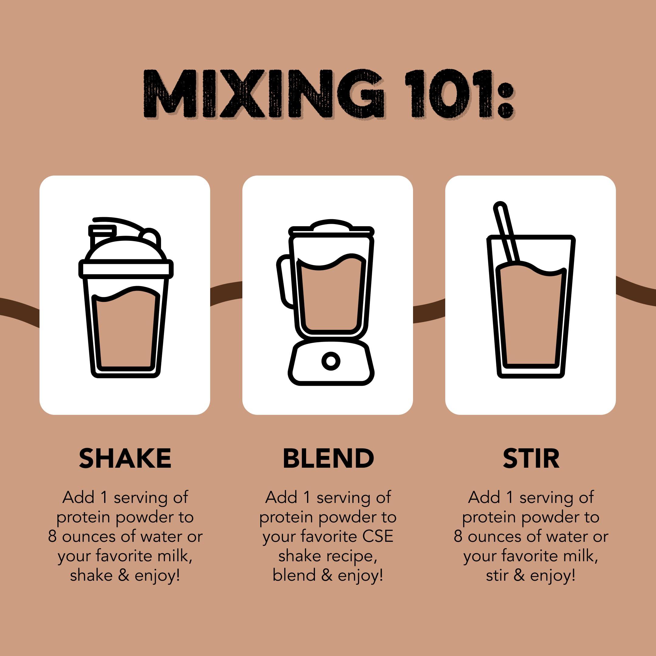 Clean Simple Eats Clean Simple Eats Chocolate Brownie Batter Whey Protein Powder, Natural Sweetened and Cold-Processed 20 Grams of Protein (30 Servings)