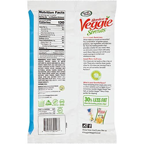 Sensible Portions Sensible Portions Veggie Straws, Ranch, 5 Oz