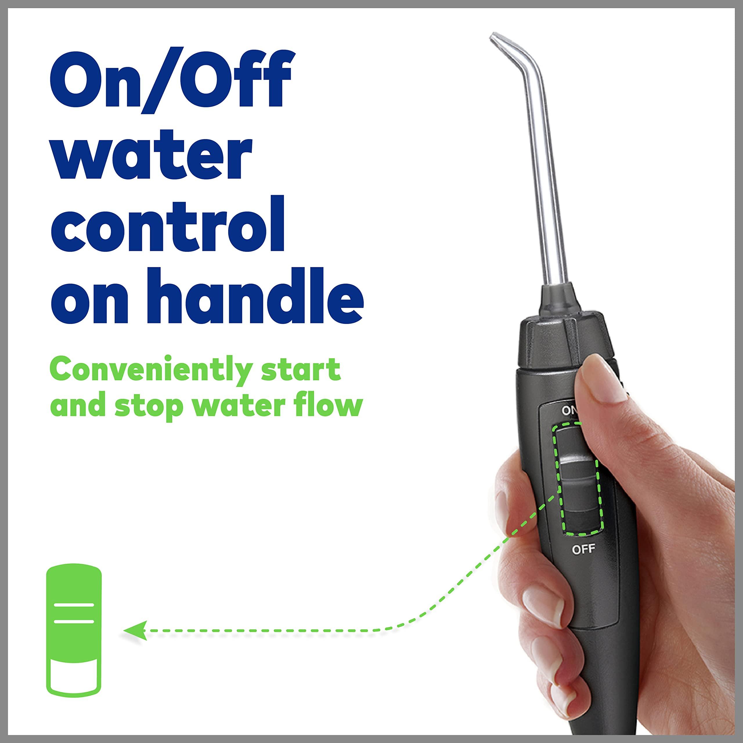 Waterpik Waterpik Complete Care 5.0 Water Flosser + Sonic Electric Toothbrush, Black WP-862
