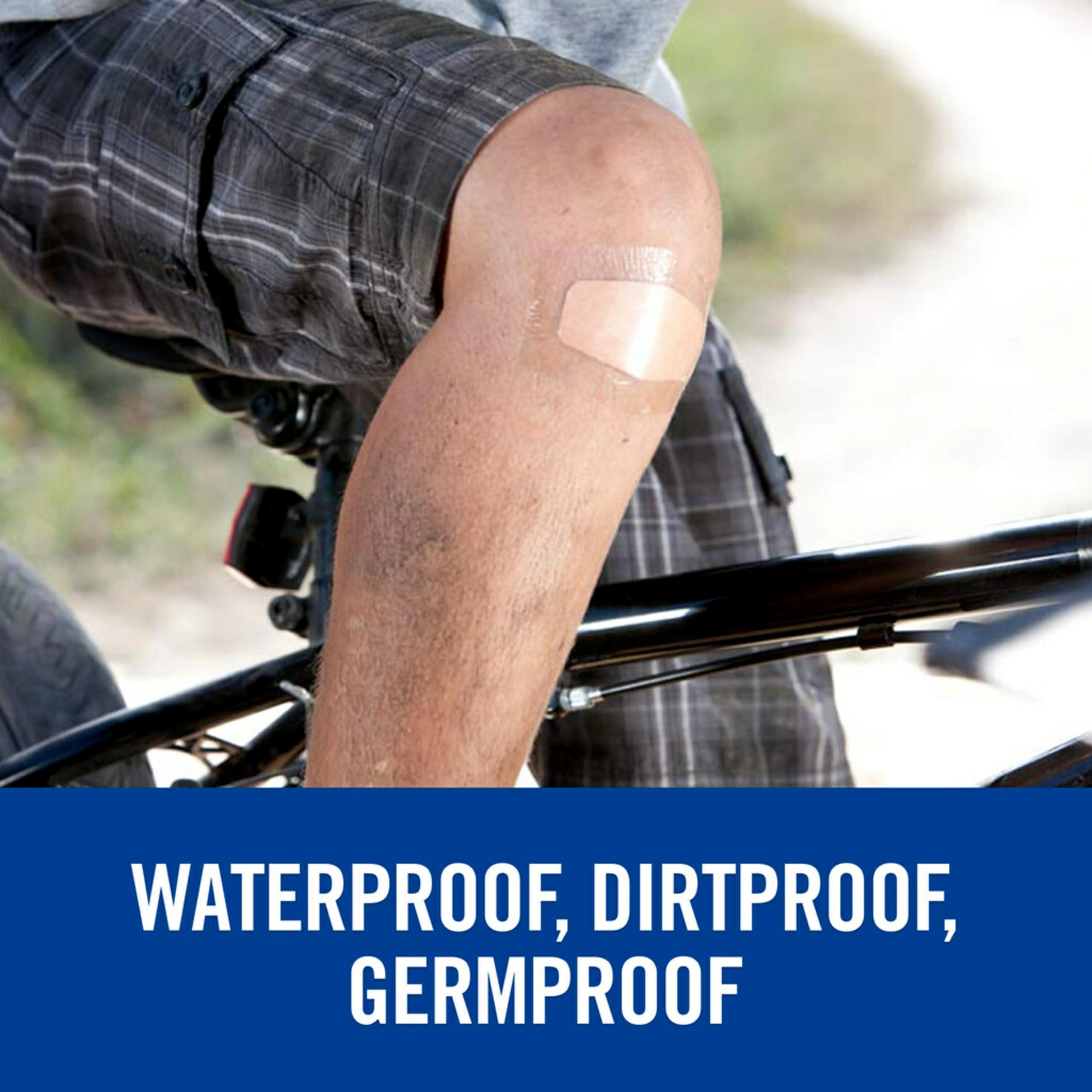 Nexcare Nexcare Waterproof Bandages, Stays on in the Pool, Holds for 12 Hours, Clear Bandages for Fingers and Elbows - 100 Pack Waterproof Bandages