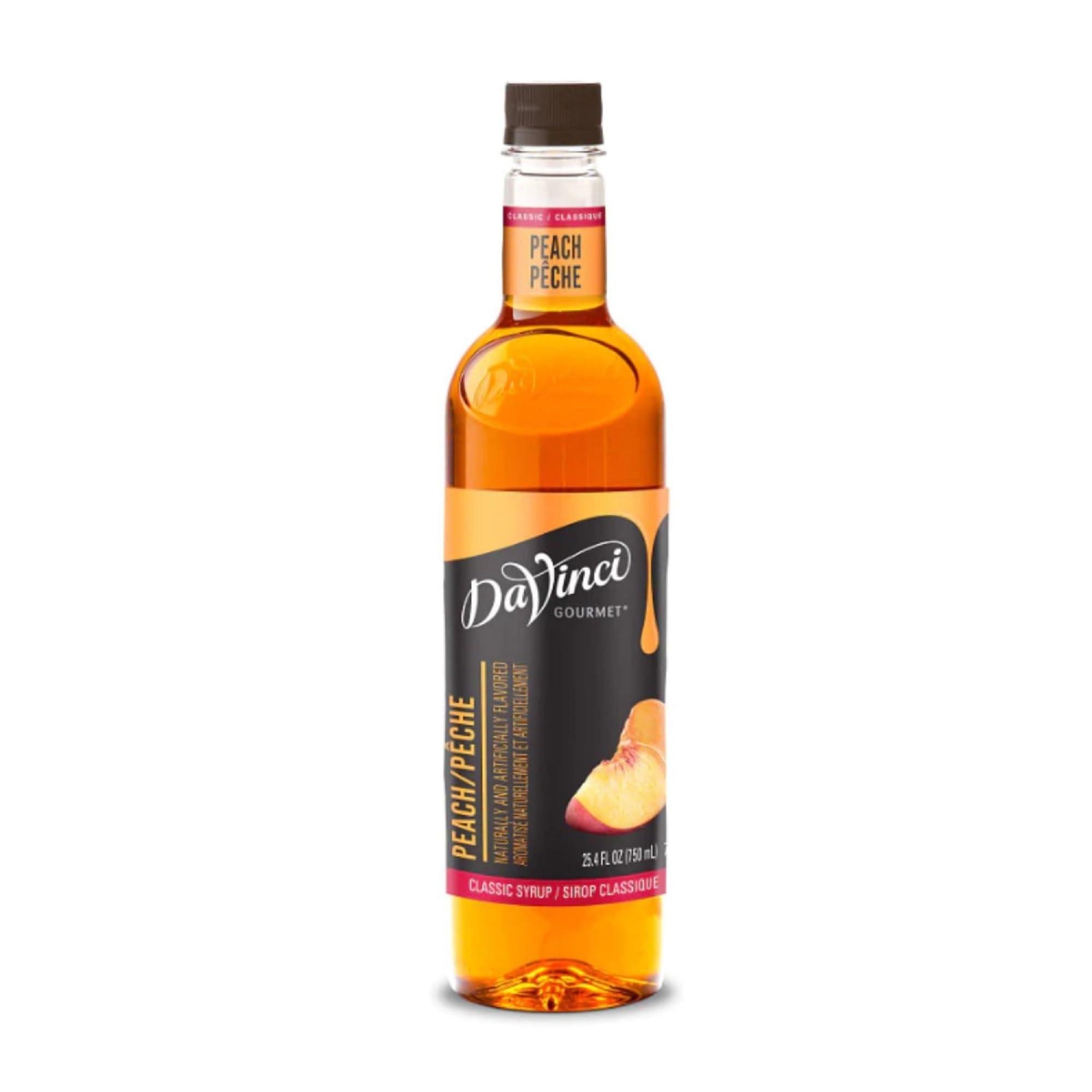DaVinci Gourmet DaVinci Gourmet Classic Peach Syrup, 25.4 Fluid Ounces (Pack of 1)