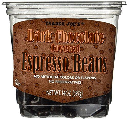 Trader Joe's Trader Joe’s Chocolate & Espresso Bundle - Dark Chocolate Covered Espresso Beans and Espresso Pillows Crunchy Toffee Espresso