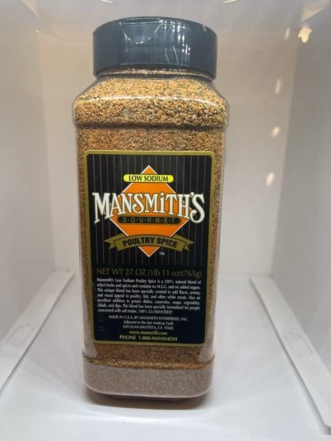 Mansmith's Mansmith\'s Poultry Spice (Low Sodium), 27 ounces