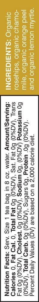 Davidson's Davidson\'s Organics, Chamomile & Fruit, 8-count Tea Bags, Pack of 12