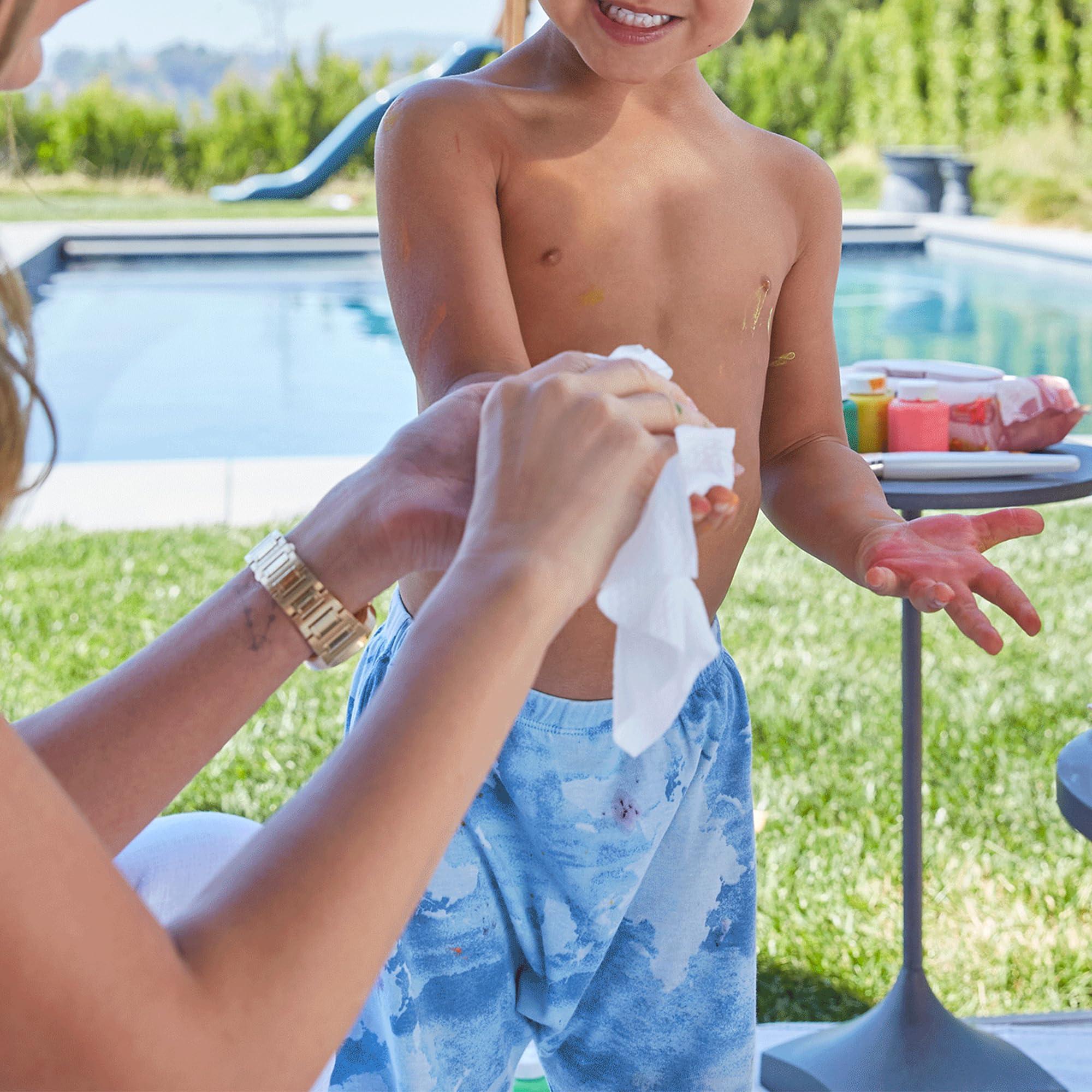 The Honest Company The Honest Company Calm + Cleanse Naturally Scented Wipes | Cleansing Multi-Tasking Wipes | 99% Water, Plant-Based, Hypoallergenic | Lavender, 240 Count