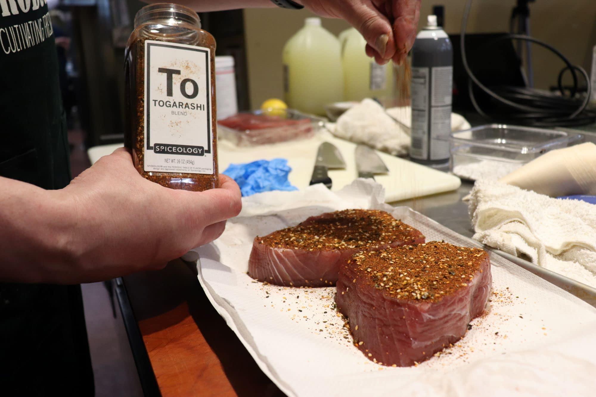 Spiceology Spiceology - Togarashi Japanese 7 Spice Seasoning Blend - Gluten-Free Japanese Ramen, Rice, and Sushi Seasoning with Umami Flavor - Togarashi Japanese Spice Mix for Ramen Noodles, Vegetables, Meats, and More (16 oz)