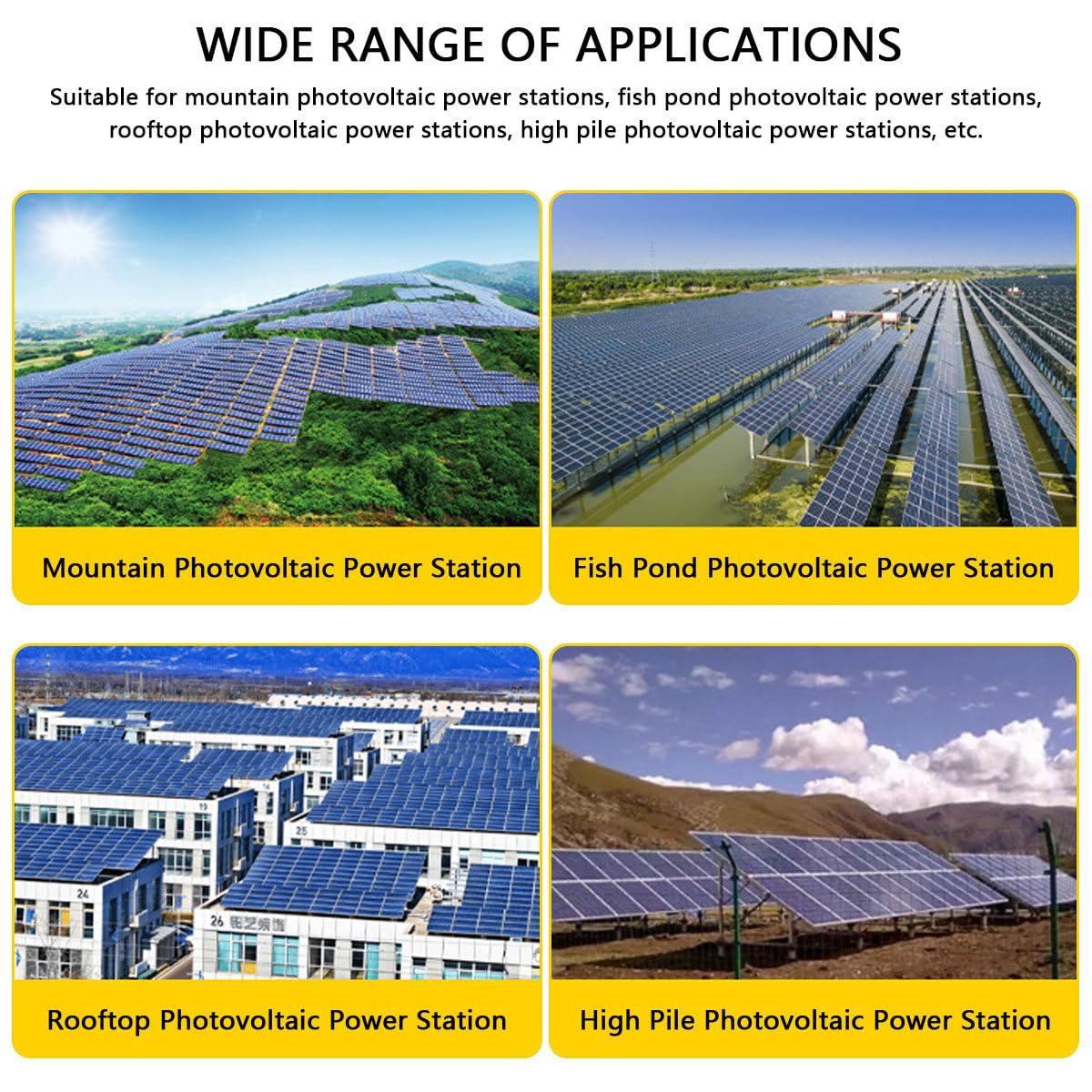 AUTUMFLATGAO AUTUMFLATGAO Solar Panel Cleaning Machine, Water Fed Telescopic Brush, Quickly Cleaner Roof, with Water Fed Pole & Backpack, for Photovoltaic Panel Cleaning,7m