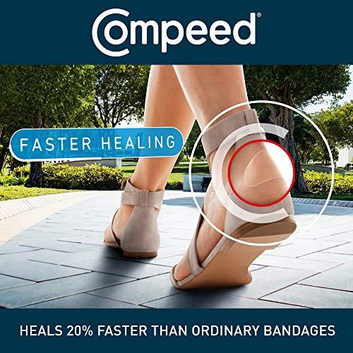 Compeed Compeed Advanced Blister Care 9 Count Sports Mixed (2 Packs), Hydrocolloid Bandages, Heel Blister Patches, Blister on Foot, Blister Prevention & Treatment Help, Waterproof Cushions