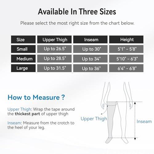 FIT KING FIT KING Professional Air Compression Recovery System, Cordless Rechargeable Full Leg Massager Recovery Boots, Compression Device for Fast Recovery & Blood Circulation, FSA HSA Approved (Small)