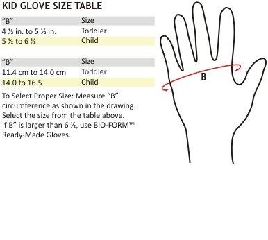 Bio-Concepts, Inc. Bio-Concepts Inc, Kid Glove, Right Hand, Toddler, Black