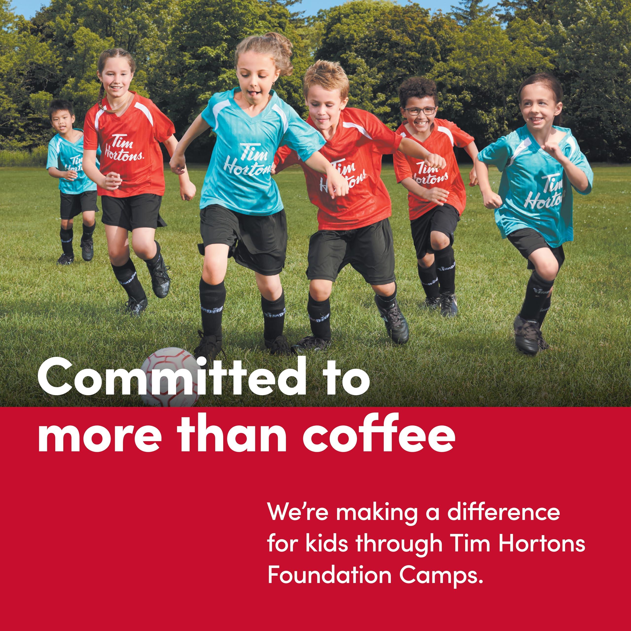 Tim Hortons Tim Hortons Original Blend, Medium Roast Ground Coffee, Made with 100% Arabica Beans, 24 Ounce Bag